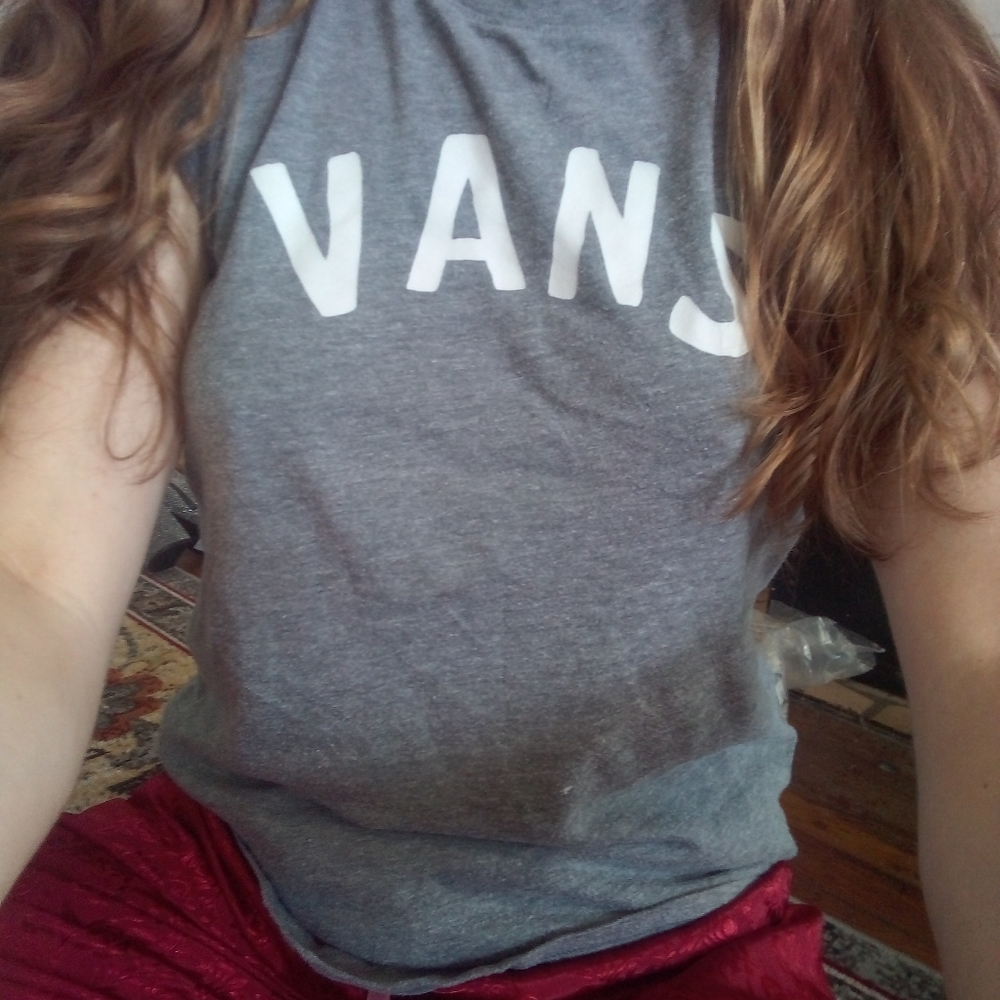 Gently Used Grey Vans Muscle Tank